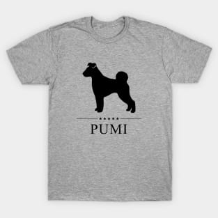 Pumi Black Silhouette T-Shirt